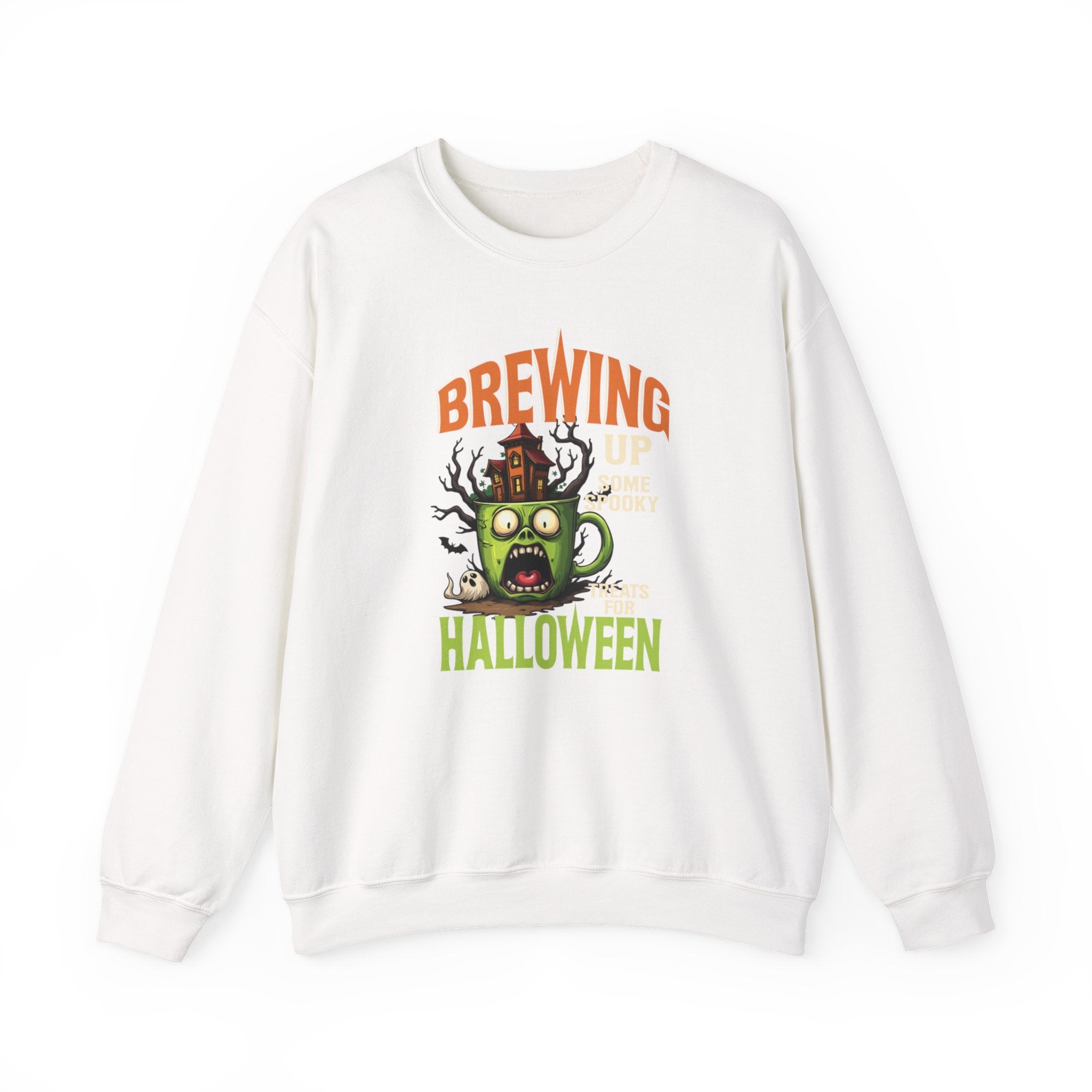 Skull Floral Crewneck Sweatshirt, Unisex Pullover Sweater, Halloween Apparel, Cozy Gift, Trendy Streetwear