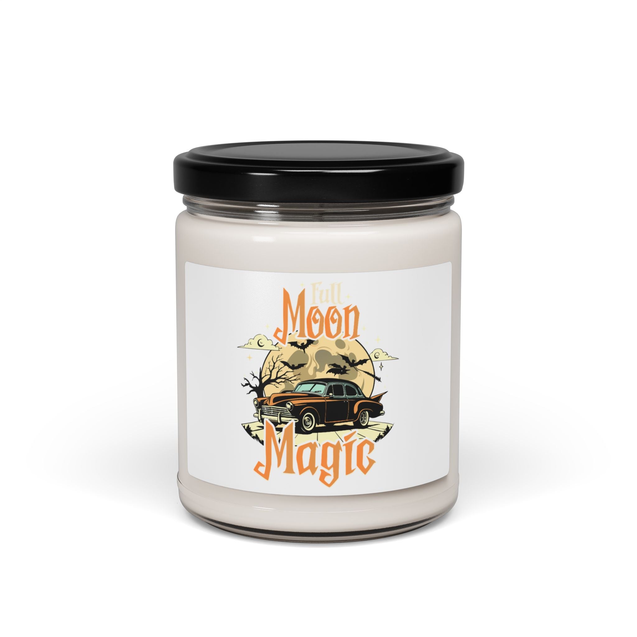 Moon Magic Scented Soy Candle - 9oz | Aromatherapy, Home Decor, Gift for Her, Halloween, Cozy Ambiance