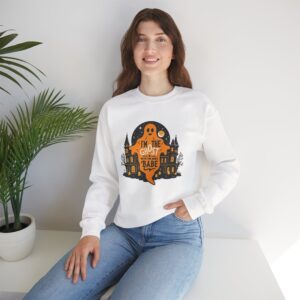 Unisex Halloween Ghost Sweatshirt - Spooky Vibes, Cozy Apparel, Perfect for Fall, Ghost Lover Gift, Halloween Celebration