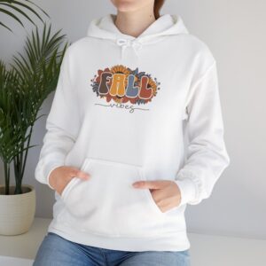 Fall Vibes Unisex Hoodie, Cozy Autumn Sweatshirt, Seasonal Fashion, Fall Gift, Casual Wear, Perfect for Thanksgiving