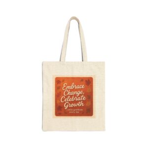 Cotton Canvas Tote Bag