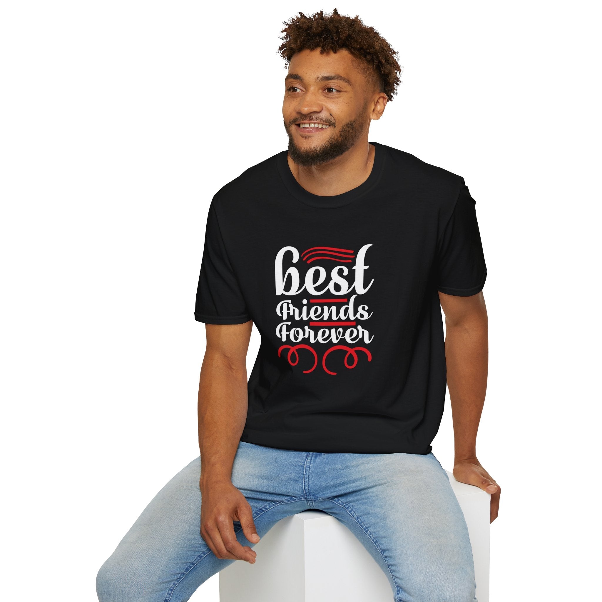 Minimalist Unisex T-Shirt with Red Line Art Design, Casual Wear, Gift for Him/Her, Everyday Style, Modern Graphic Tee, Unique Art Shirt
