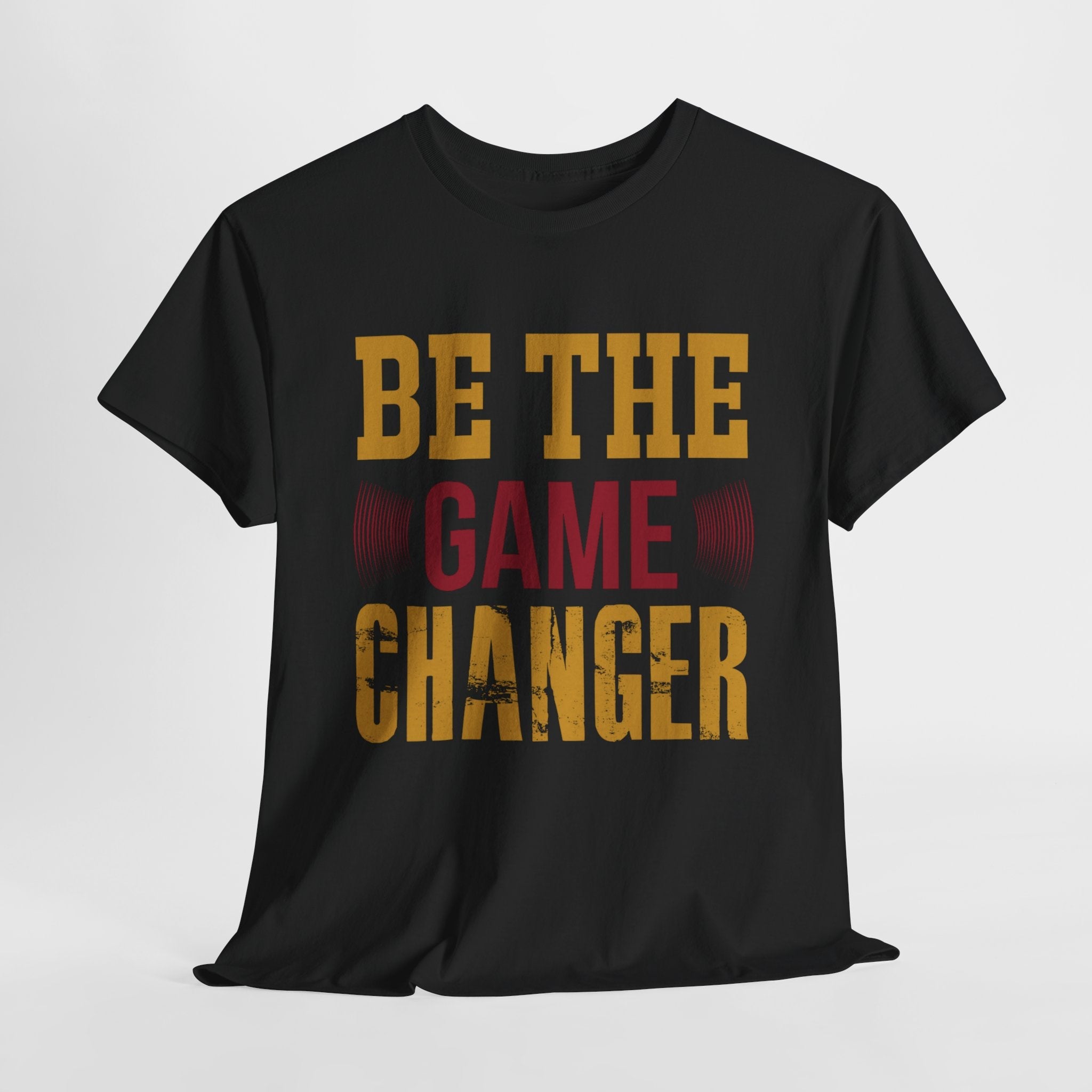Unisex Oversized Tee: Be the Game Changer Shirt, Motivational Gift, Casual Wear, Workout Attire, Unisex Cotton Top