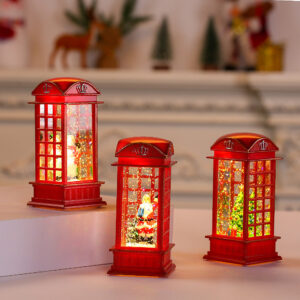 Christmas Decoration Small Oil Lamp Interior Portable LED Lamp