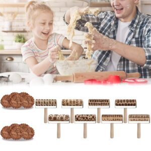 Christmas Printing Rolling Pin Cookie Cookie