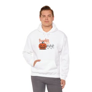 Halloween Pumpkin Sweatshirt, Spooky Fall Apparel, Cozy Hoodie, Unisex Halloween Clothing, Perfect Gift for Halloween