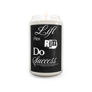 Motivational Scented Soy Candles, Fitness Decor, Home Fragrance, Gift for Gym Lovers, Self-Care, Workout Inspiration