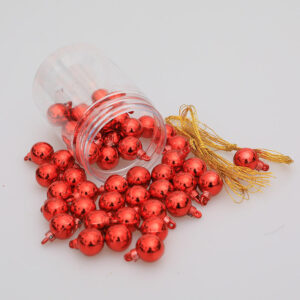 48 Christmas Electroplated Glossy Balls Mini Hanging Ball