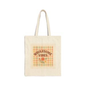 Flower Good Vibes Tote Bag