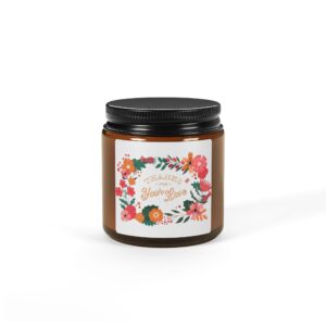 Scented Soy Candle - 'You're Loved' | Cozy Home Decor, Gift for Her, Aromatherapy, Relaxing Atmosphere, Birthday, Self-Care